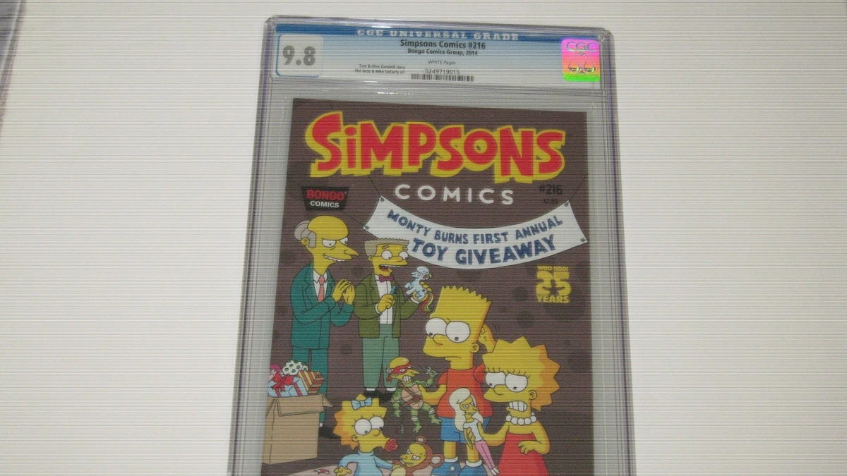 The Simpsons Certified Guaranty Company (CGC) Comics, Graphic