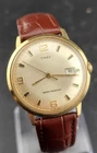 w/ Running Video; CLEAN 1969 Timex Marlin Gold Tone Men's Vintage Watch