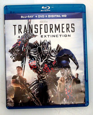 Transformers, Age of extinction Bluray 2 discs only Mark Wahlberg video movie