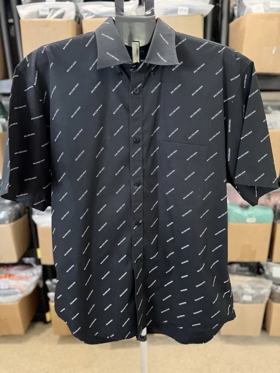 Balenciaga Button-Down Dress Shirts for Men for sale | eBay