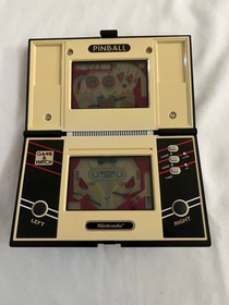 Vintage 1983 Nintendo Game & Watch Multi Screen Pinball (PB-59) Handheld Console