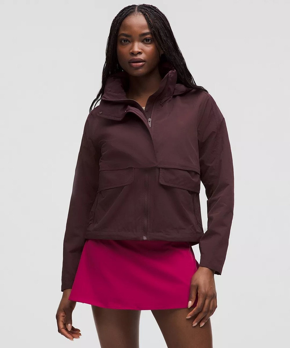lululemon ルルレモンAlwaysEffortlessJacket Lululemon Always Effortless Plum 6 women Jacket freeshipping