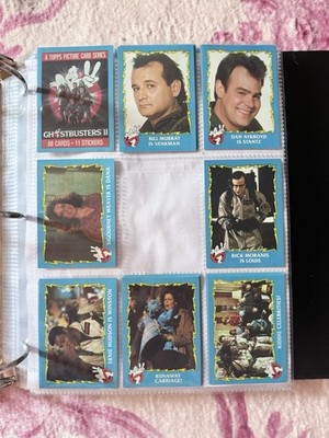 Ghostbusters 2 Trading Card Set And Stickers 1989