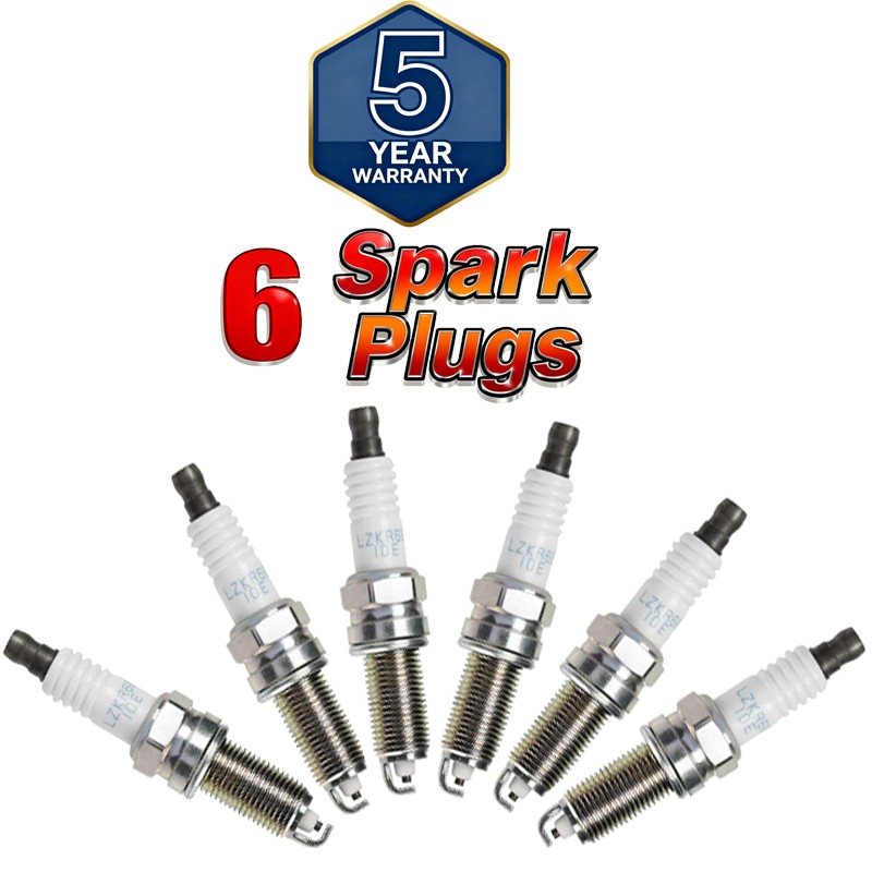 Set of 6 New Spark Plugs Fits For Hyundai Kia L4 Elantra 2011-2022 1885810090