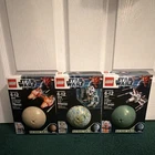 LEGO Star Wars Planet Set Series 2 Twin-pod X-wing AT-ST 9677 9678 9679