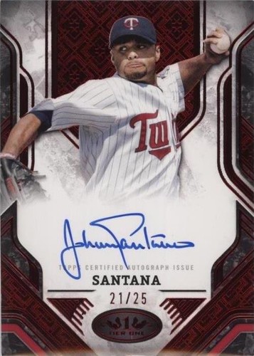 Johan Santana 2025 Topps Stadium Club Sepia #199 | eBay