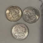 Lot Of 3 - 1921 Silver Morgan Dollars