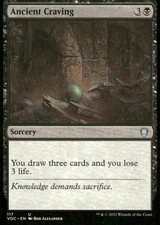 Ancient Craving 117 Commander Innistrad MTG Magic the Gathering card