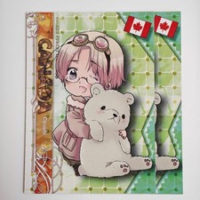 Hetalia Trading Card First Edition Original Pattern 2008 Canada