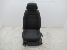 Skoda Fabia 6Y 00-04 Sitz vorne links Fahrersitz Creation onyx-rot/anthrazit