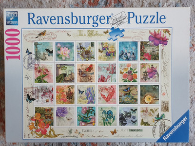 Ravensburger Puzzle - 1000 Teile - Briefmarkensammlung