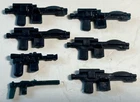 7 Old Star Wars 1977-1985 Weapons & Accessories Lot -  5 Stormtrooper Blasters!