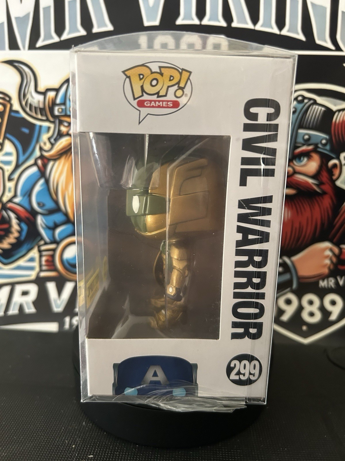 Marvel Contest Of Champions Funko Pop 299 - Civil Warrior New Shop Display image 2