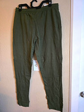 Hanes Originals Men's Sleep Jogger Pants Green 2XL Big  Tall Drawstring