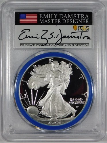 2024-W American Silver Eagle Proof — photo from the most recent tracked eBay sale
