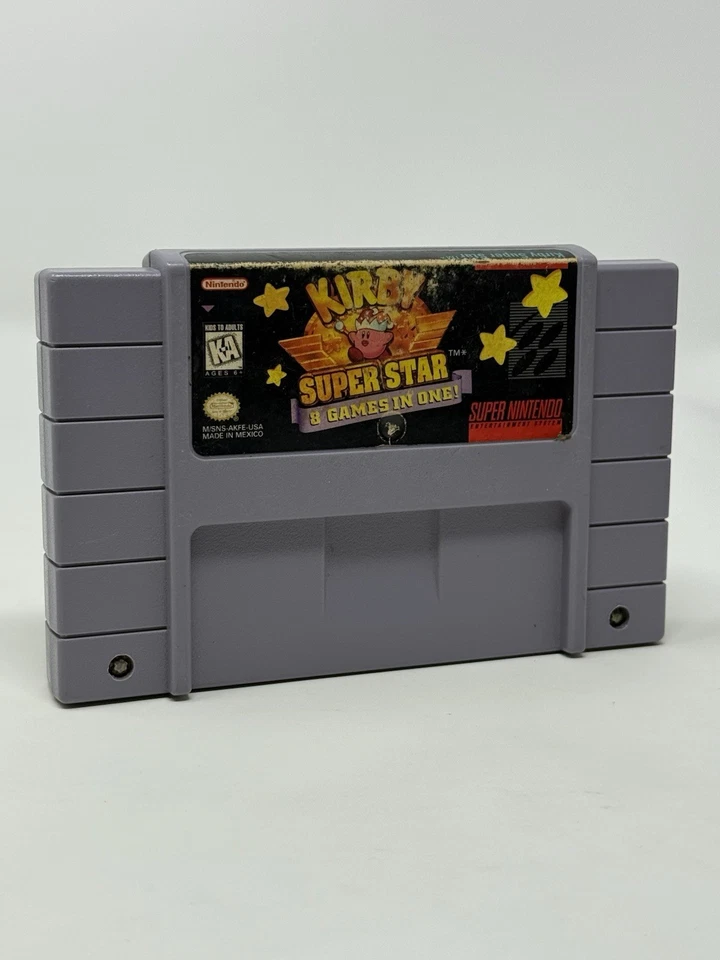 Refurbished Kirby Super Star Super Nintendo Entertainment System SNES Authentic - Image 4 of 4