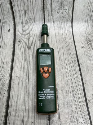 Extech Instruments Precision Psychrometer RH390 Turns On