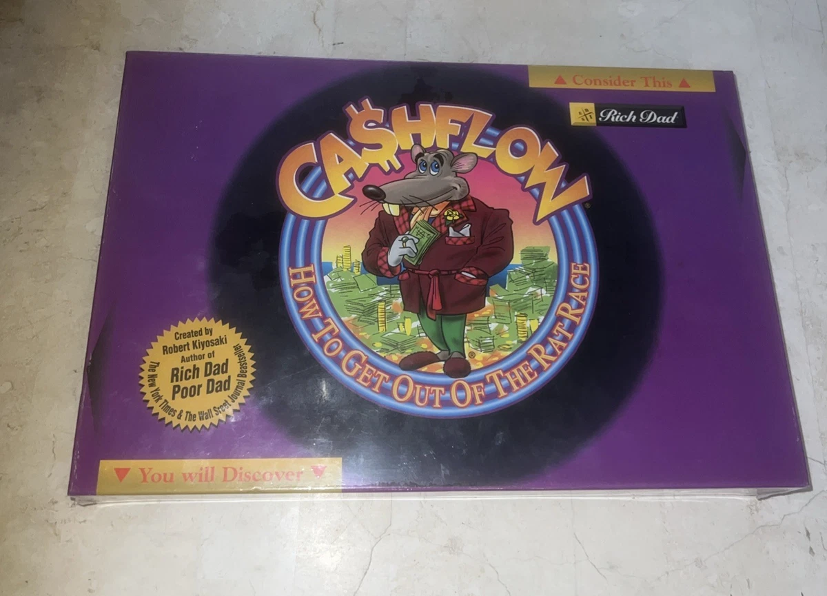 Cashflow Jeu de société Get Out of The Rat Race R. Kiyosaki Finance