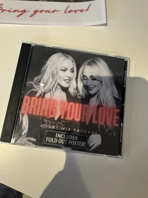 Madonna & Sabrina: Bring Your Love (Donny Mix Package) + Poster! CD Single - Image 1 of 4