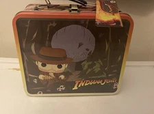 Funko Pop! Indiana Jones Metal Lunchbox Brand New Mint With Tags! Quick Shipping