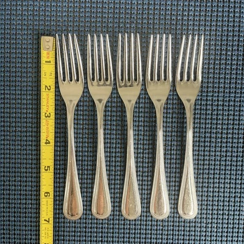 CUTIPOL D. Maria Salad Forks Set Of 5 Stainless 18/10 Portugal