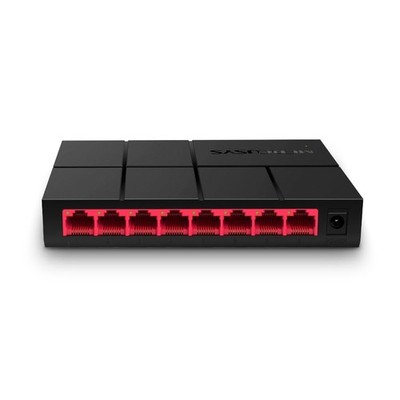 Mercusys MS108G, Desktop Switch, 8 * 10/100/1000Mbps Gigabit LAN Ports, 2 Year W