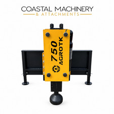 AGT PD750-PZ Post Driver Fence Pounder Skid Steer Universal Attachment
