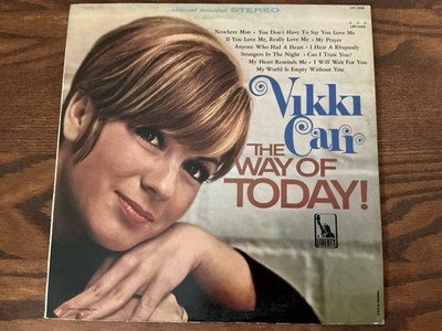 Vikki Carr 3-LP Lot   It Must Be Him / The Way of Today / For Once in My Life