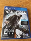 Watch Dogs  (Sony PlayStation 4, 2016) Complete Very Good Condition