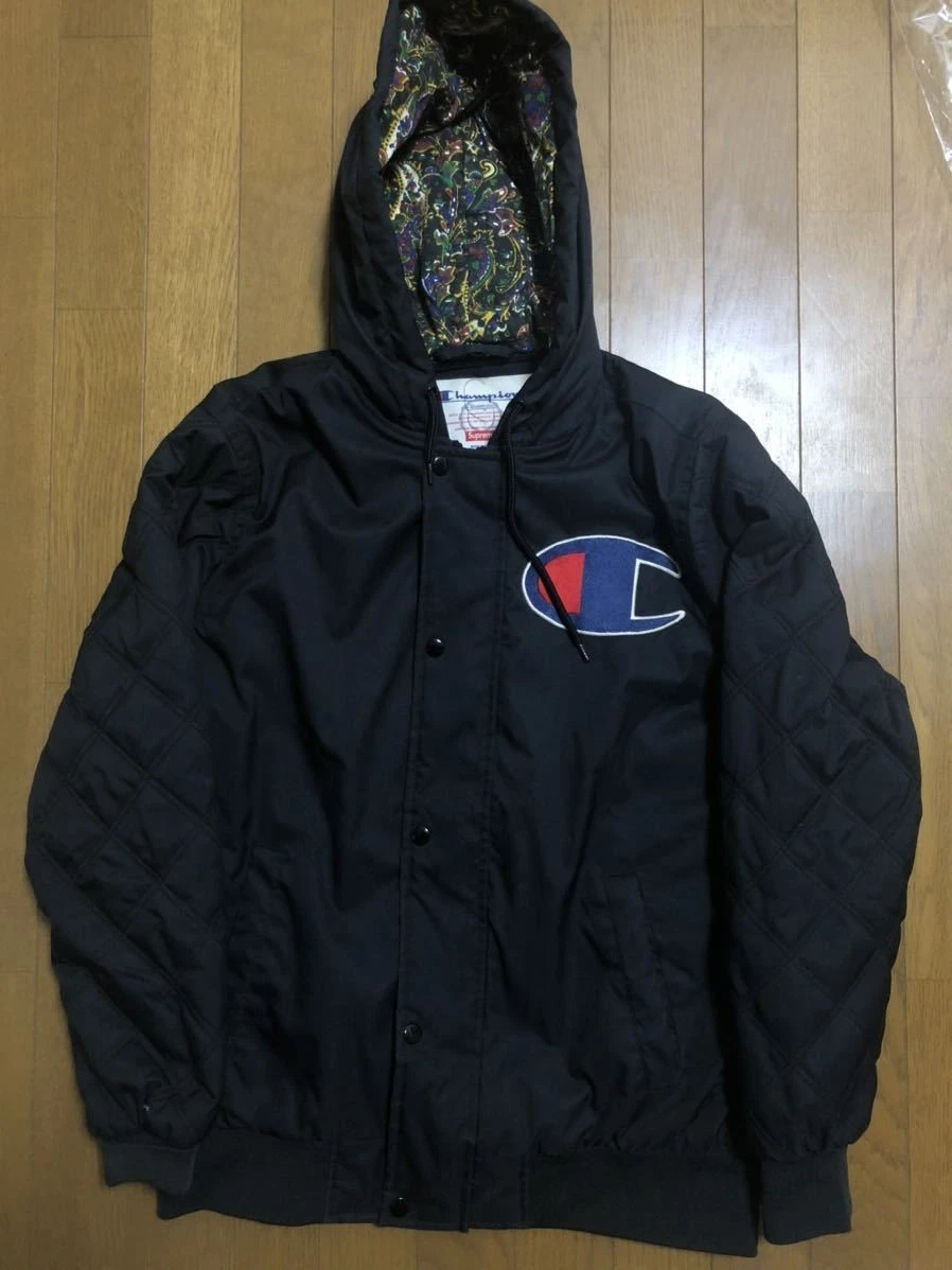 Veste zippée suprême 13AW Champion Paisley Paisley Supreme Survêtement