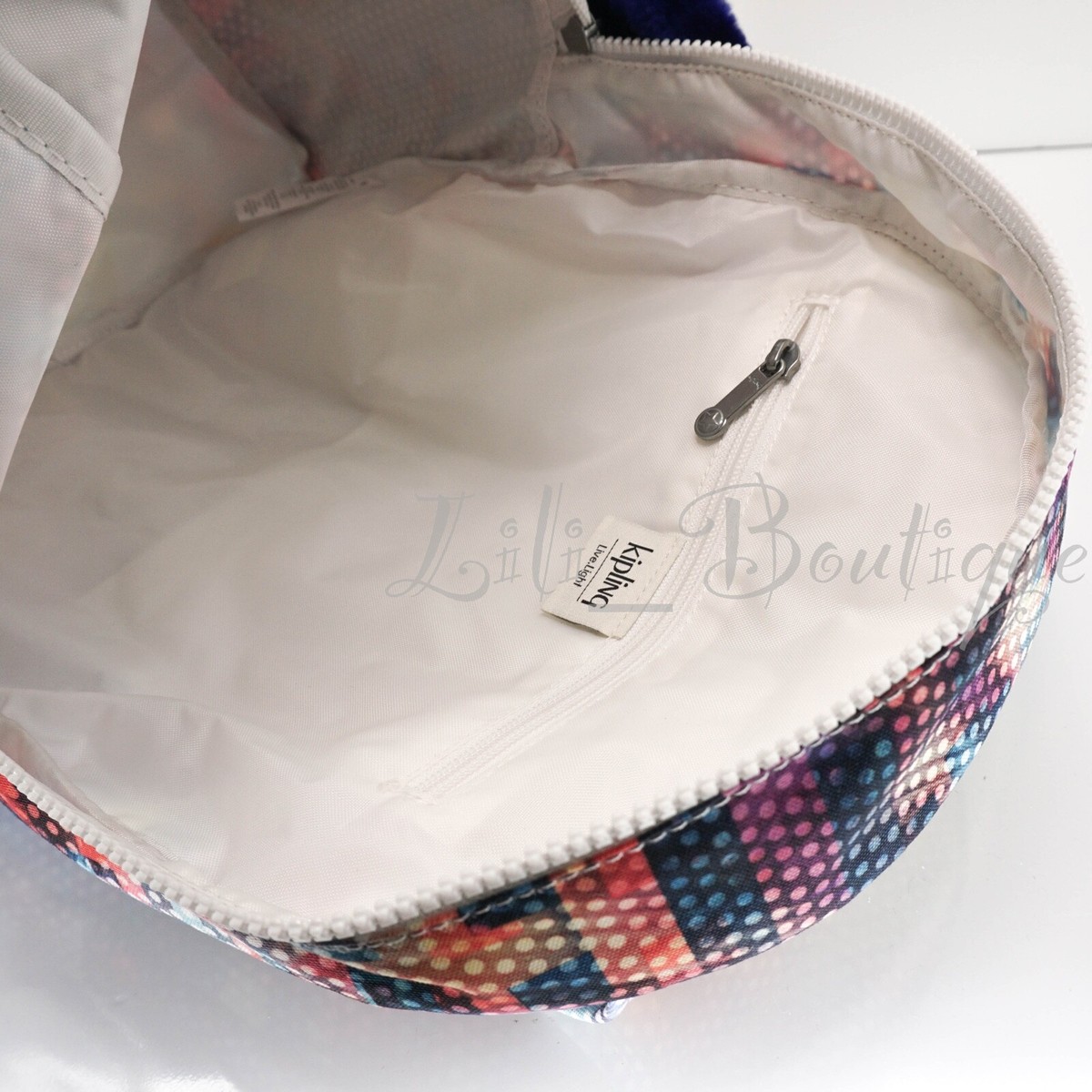 NWT New Kipling BP4391 Ezra Travel Bag Backpack Polyester 