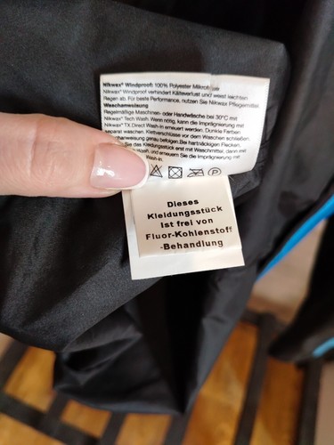 Men’s Paramo Directional Nikwax Windbreaker Jacket Waterproof Black Size Large - Picture 19 of 24
