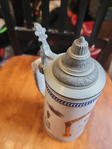 Knights Templar Limited First Edition Stein #576/1000 Beer Stein W/orig. Papers - Picture 4 of 8