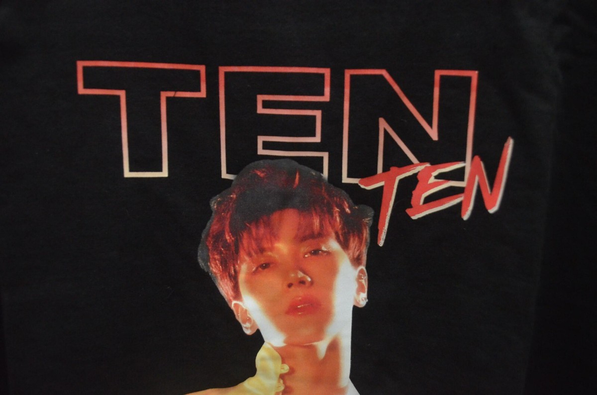 SuperM WayV 威神V TEN テン Tシャツ Ten SuperM K-Pop NCT WayV T-Shirt Size Large (SEE PHOTOS