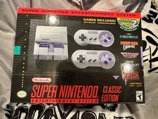 Brand NEW SNES Super Nintendo Classic Mini Super EntertainmentSystem 21 Games