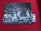 Chuck Bednarik, "Autographed" (JSA) 16" x 20" Photograph (Eagles) Vintage