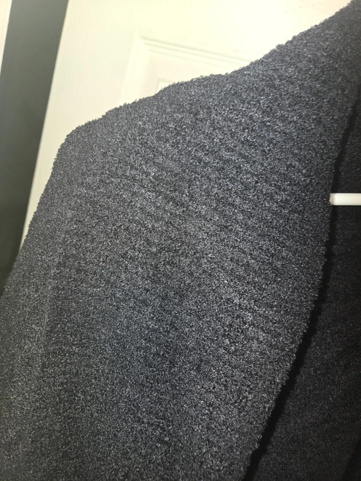 Cárdigan Barefoot Dreams CozyChic Para Mujer XS/S Negro Frente Abierto Estilo 452 Foto 4 de 4