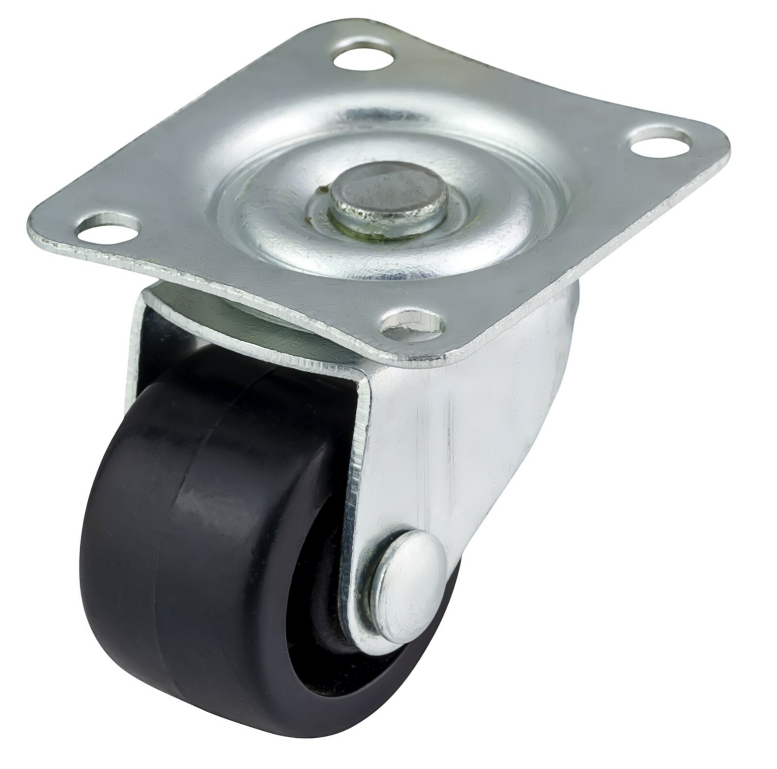 4x 25mm Nylon Castors Casters Swivel Small Mini Wheels Furniture