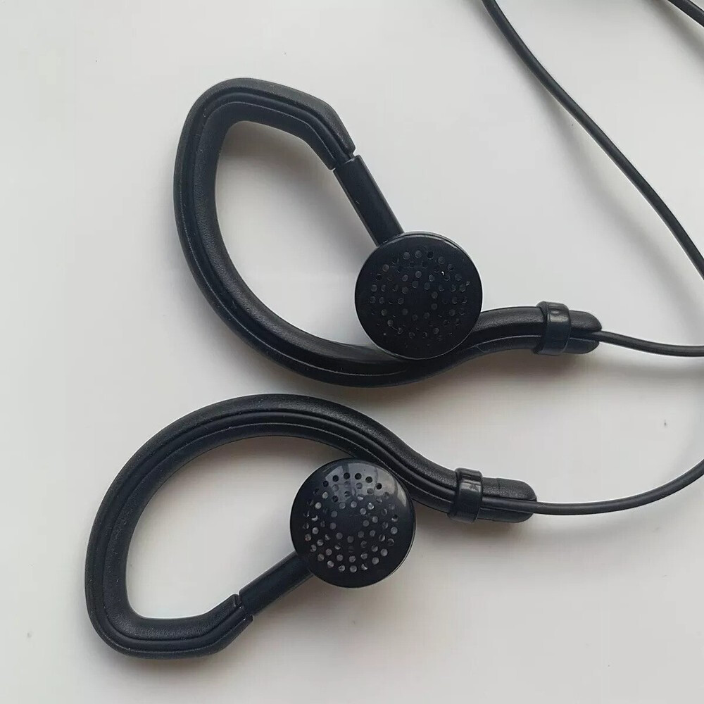 Sony SPORT Running EARHOOK HEADPHONES Earphone - BLACK MDR-J0Z1