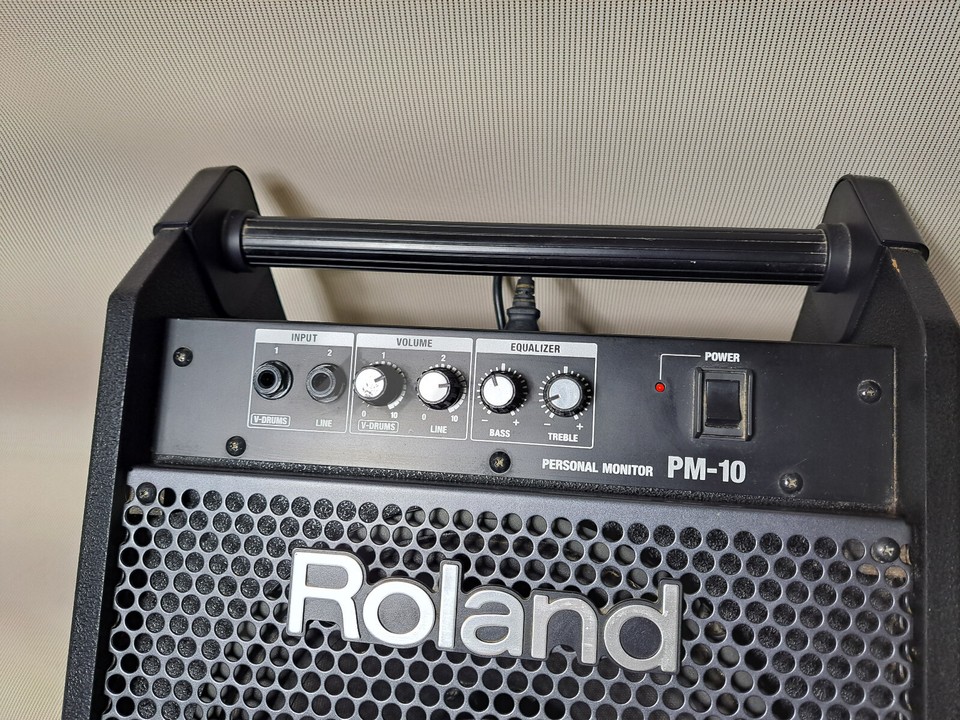 Roland PM10 VDrum Speaker System /Speaker Amp Amplifier eBay