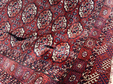 antique Tekke Turkmen tribal rug tapis turkmène teppich Orient 180 x 117 cm