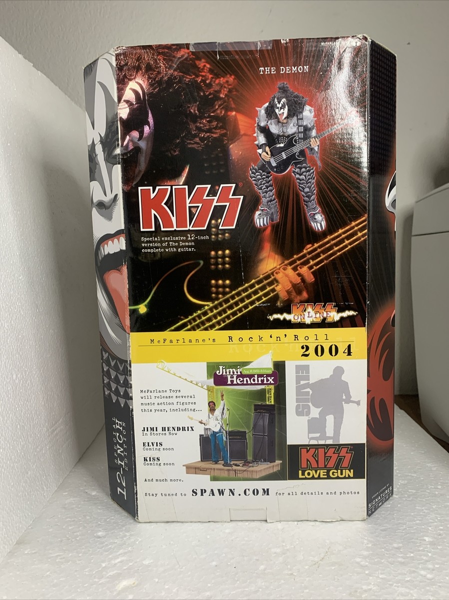 KISS Gene Simmons 12インチフィギュア KISS Gene Simmons Demon Blood Spitting Deluxe Version 12