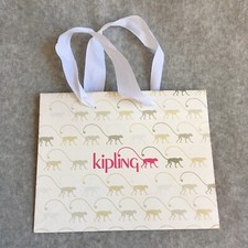 KIPLING Borsa della spesa in carta vuota con stampa scimmie B-157