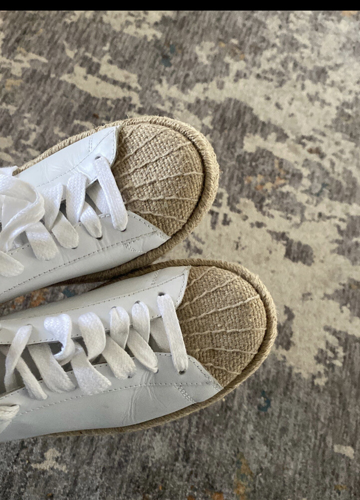 スニーカー ALEXANDER WANG Women Sneakers 30323N056 100 white Alexander Wang Womens Espadrille Low Top Lace Up Sneakers