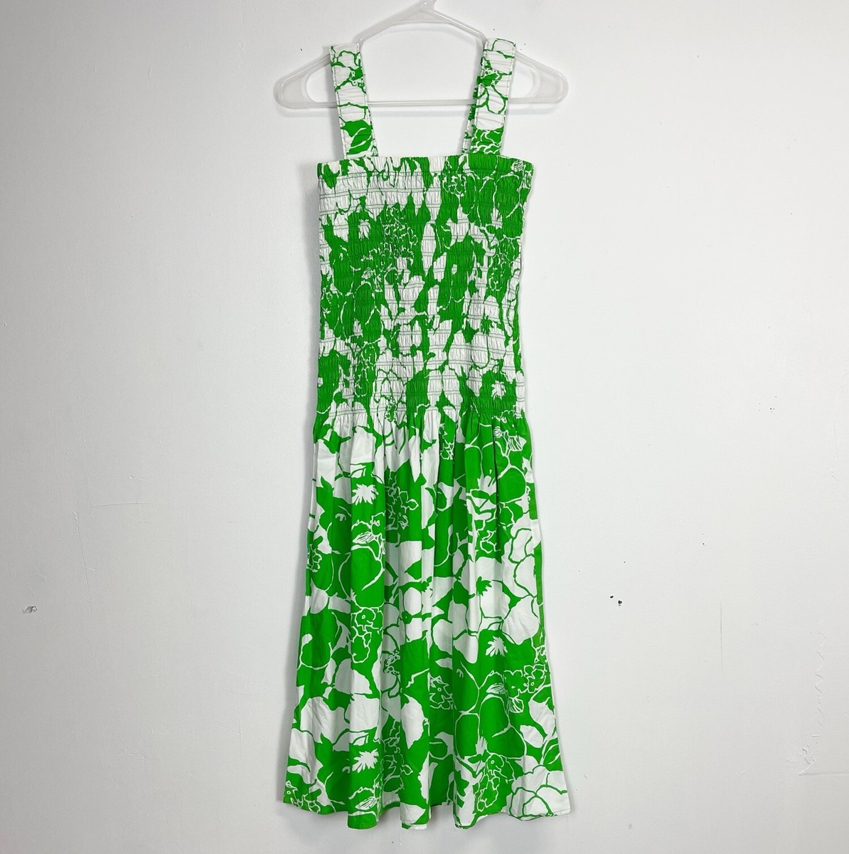 Rails Dress Womens XS Seville Green Lotus Stretch Sleeveless NWOT