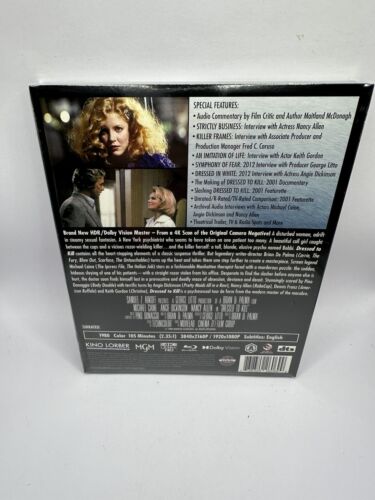 Dressed to Kill (4K UHD Blu-ray, 1980) Kino Lorber mit Schutzhülle NEU VERSIEGELT - Bild 2 von 2
