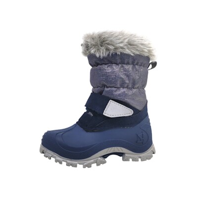 Lurchi Femke Kinderschuhe Jungen Stiefel Klett Blau Freizeit