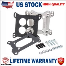 2-barrel To 4-barrel Carburetor Adapter Kit 4-bolt - 2bbl To Any 4-bolt - 4bbl 2-barrel To 4-barrel Carburetor Adapter Kit 4-bolt - 2bbl To Any 4-bolt - 4bbl