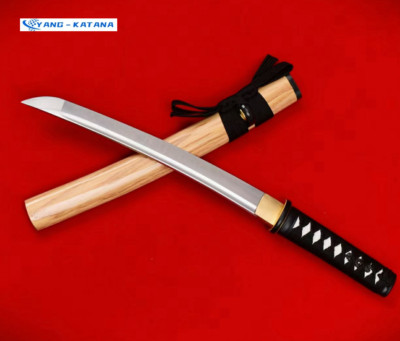 Rare Japanese Short Sword Dagger Samurai Tanto Katana Knife 1095 Steel Blade