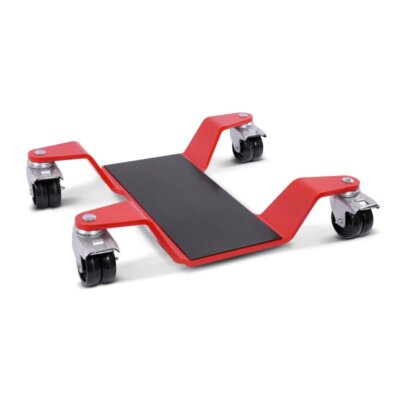 ConStands Mover II 400 kg - Motorrad Rangierhilfe für Rot Hauptständer Rangierwa